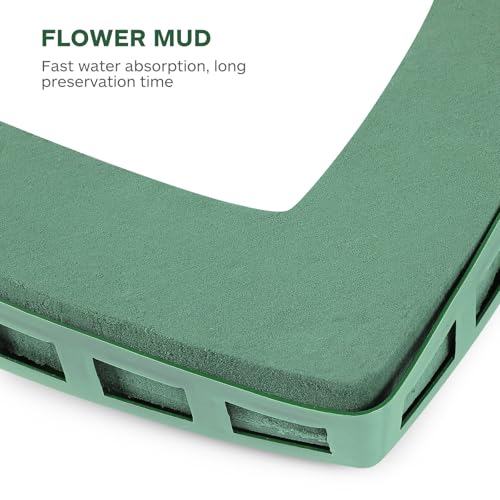 DOITOOL Support Floral en Forme De Cœur avec Ventouse 40X39X