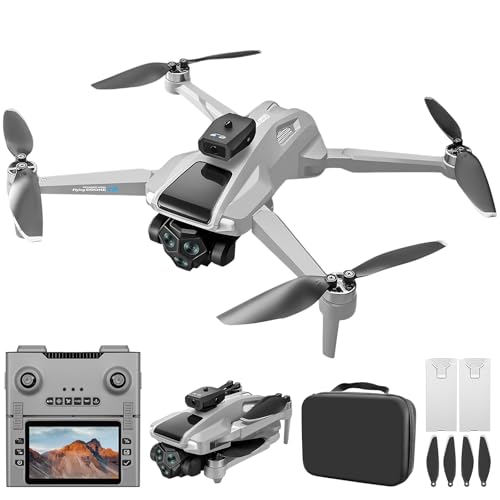 OBEST Drone GPS Avec Caméra 4K,Écran Télécommande 4.5 Pouces