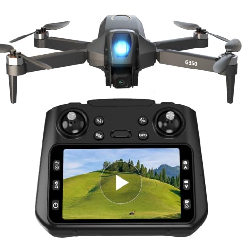 Drone GPS avec caméra pour adultes, drones avec télécommande