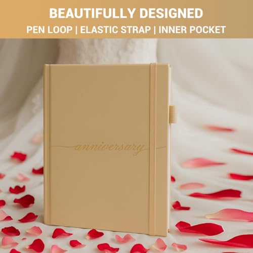 Élégant journal danniversaire de mariage - Capturer lessence