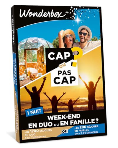 WONDERBOX - Cap Ou Pas Cap - Week-End en Duo Ou en Famille?