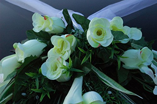 Autoschmuck - Décorations de voiture de mariage - Réalisées