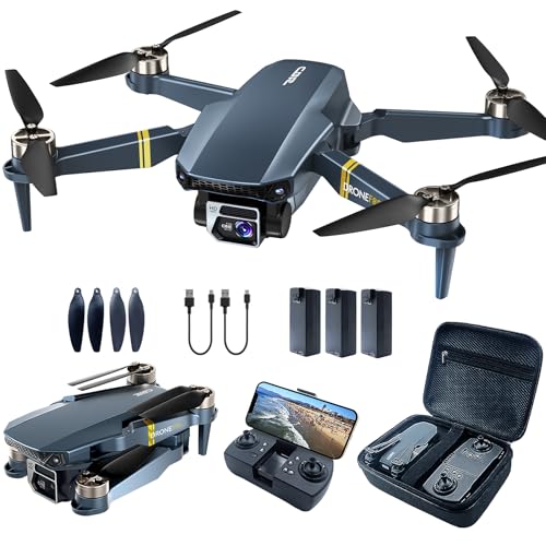 Drone avec caméra 4K UHD pour adultes et débutants, 84 min d