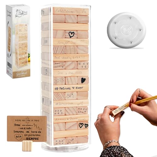 GreatDreams® Livre de Signatures de Mariage - Livre de Signa