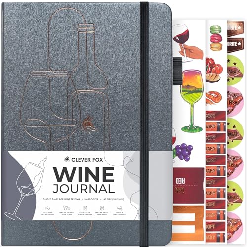 Clever Fox Journal de vin pour dégustation de vin - Journal 