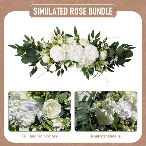 Kit de décoration de voiture de mariage, bannière « Just Mar