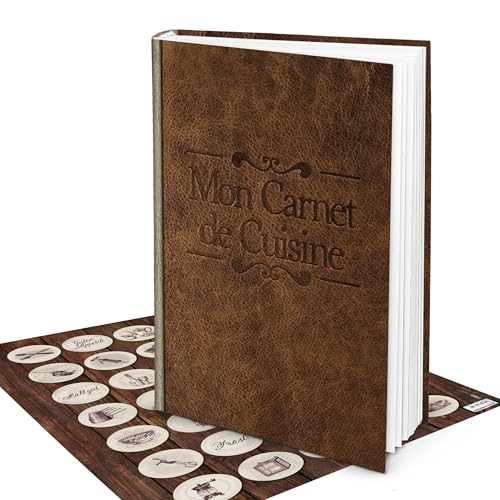 Logbuch-Verlag Set XXL livre de recettes à écrire soi-même D