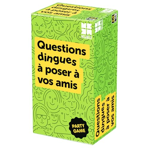 MegaBleu - QUESTIONS DINGUES A POSER A VOS AMIS - Jeu de Soc