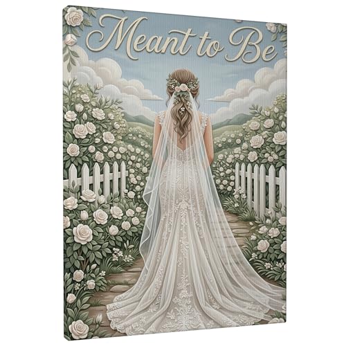 Toile murale « Happiness Wedding Season », 40,6 x 50,8 cm, d