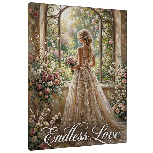 Toile murale « Happiness Wedding Season », 40,6 x 50,8 cm, d
