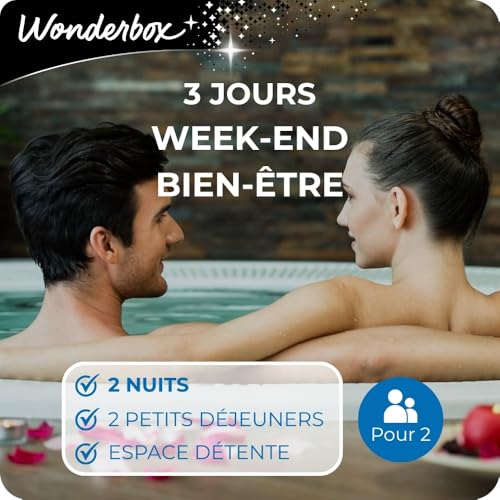 Wonderbox - 3 Jours Week-End Bien-être - Coffret Cadeau - Id