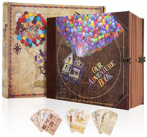 Our Adventure Book Scrapbook - Album photo à couverture rigi