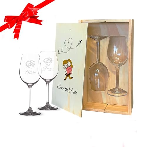 mabouteille.fr Coffret verre a vin Verre a vin personnalisé 
